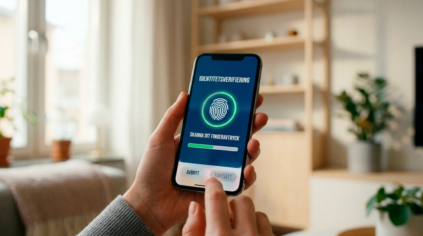 Mobilt BankID-autentisering vid Pay N Play casino-insättning